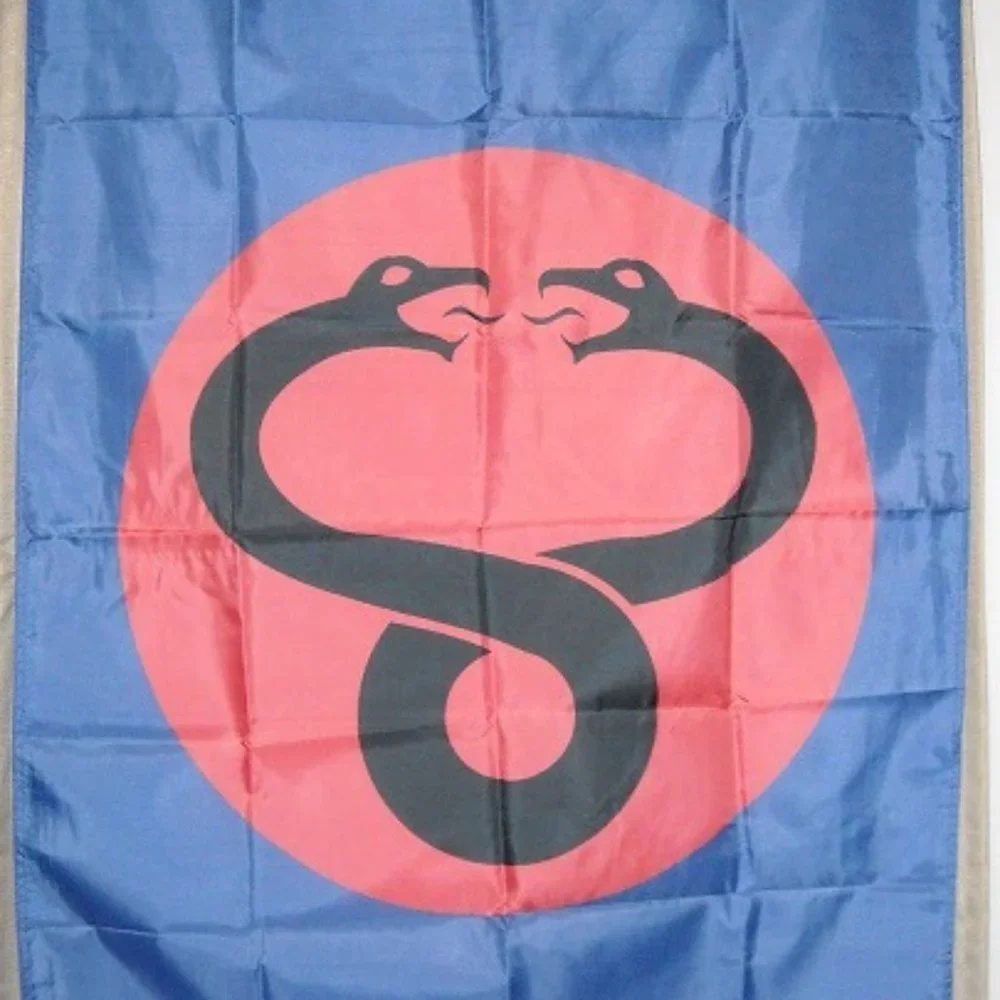 Mumm-Ra Thundercats 3'x5' Blue vertical Flag Banner Silverhawks Plun-Darr